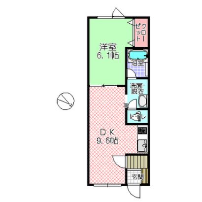 間取り図 反転タイプ