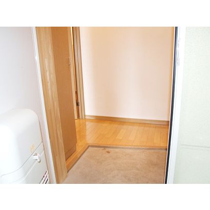 玄関、下駄箱です