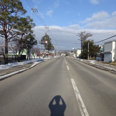 前面道路:国道5号線